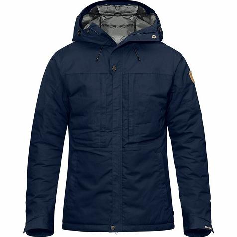 Fjallraven Skogsö Winter Jacket Navy Singapore For Men (SG-414175)